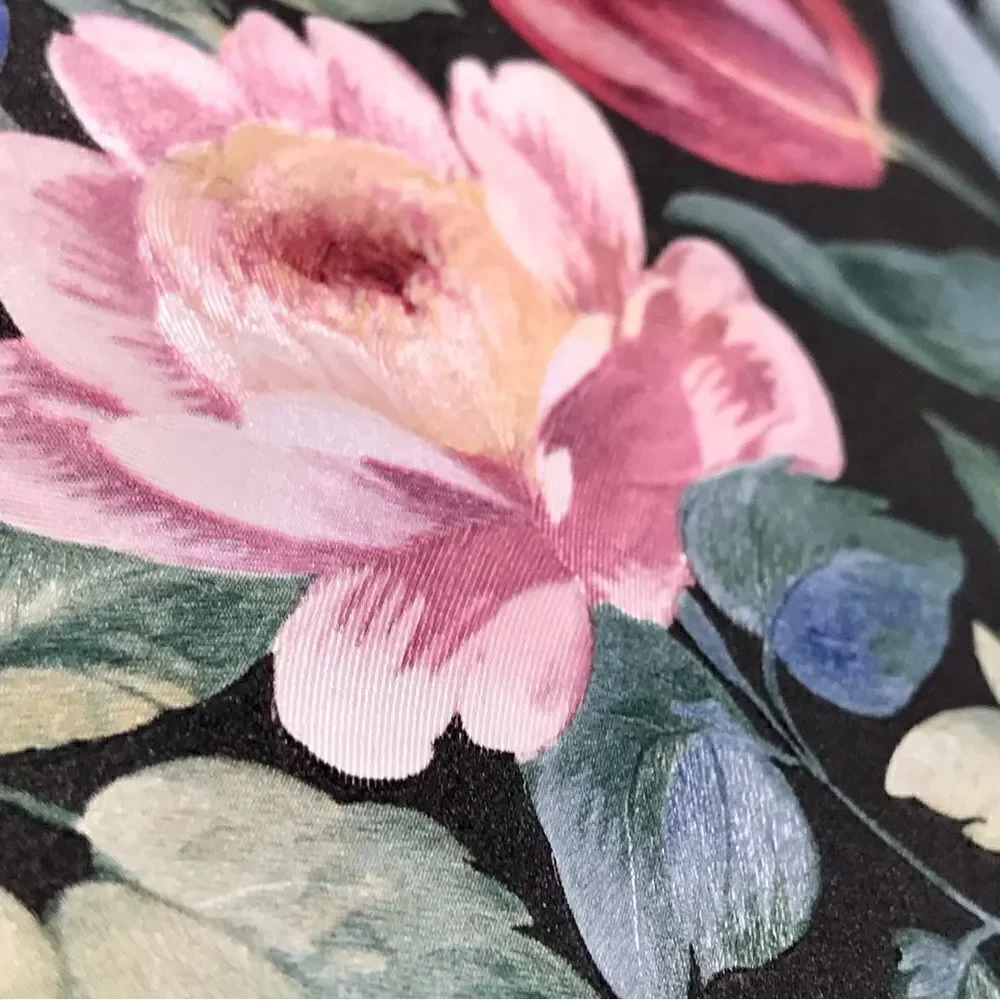 Wall-Tex Multi Color Flower Trim Ready Pasted Vinyl Border Wallpaper 1 Roll